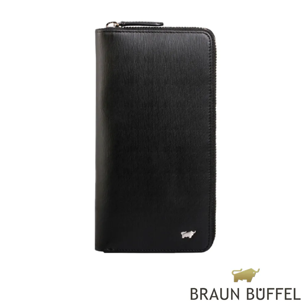BRAUN BUFFEL 德國小金牛 HOMME-M系列拉鍊零錢包 -黯黑 BF306-161-BK 歷史價格詳細信息
