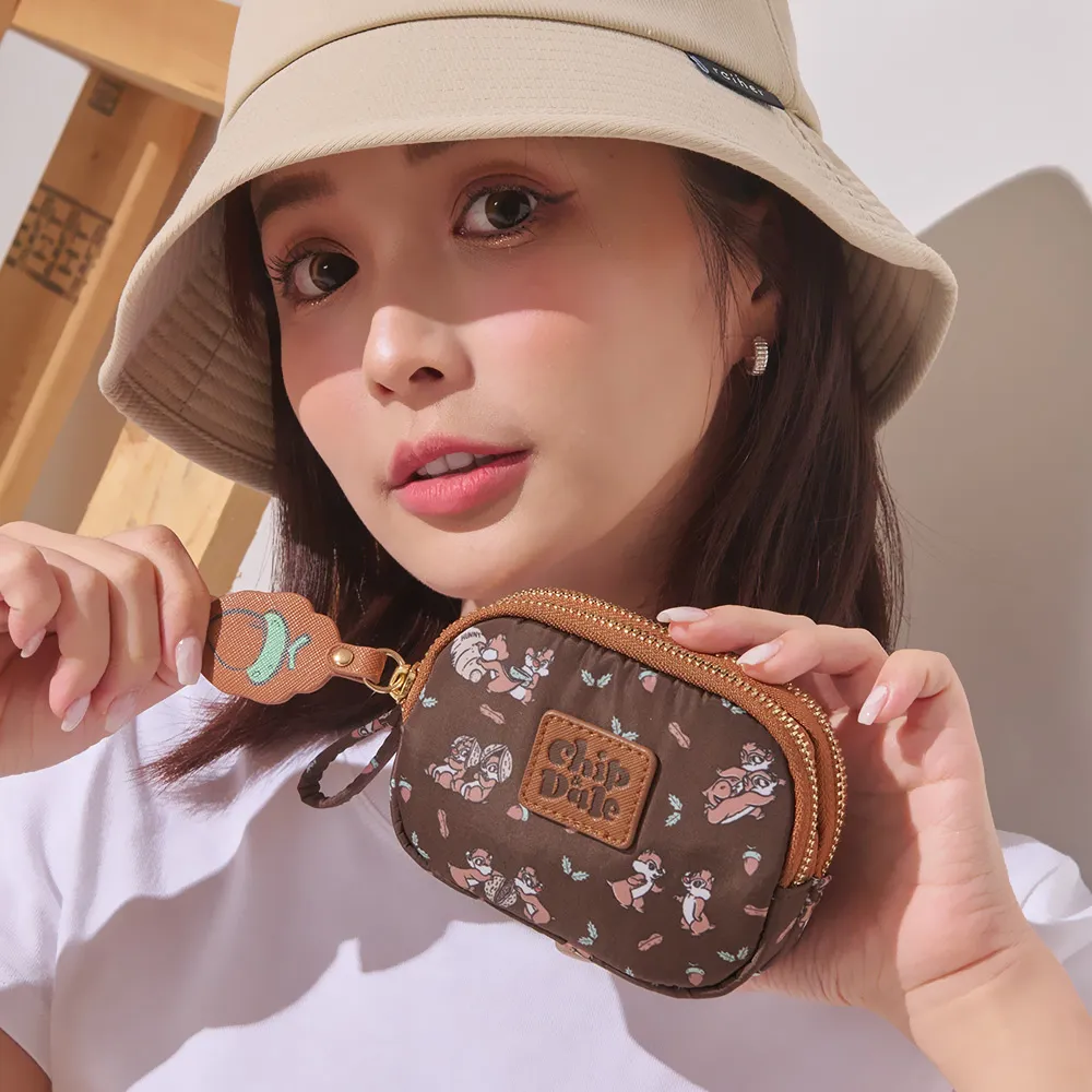 【Disney】奇奇蒂蒂-零錢包-米 PTD21-B3-22BG 歷史價格詳細信息