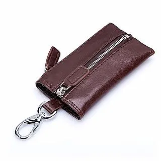 【Sp house】日式元素真牛皮長條中性鑰匙零錢包 歷史價格詳細信息