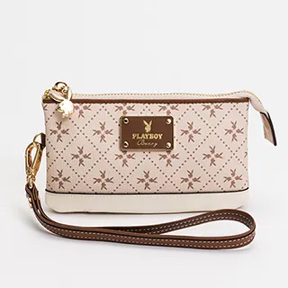 【PLAYBOY】零錢包 Oat milk 燕麥奶兔兔系列(卡其色) 歷史價格詳細信息