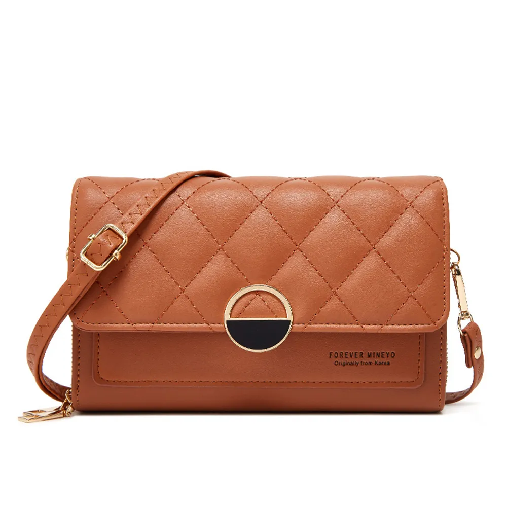 時尚菱格紋鏈條包（2色）-陽光優選 歷史價格詳細信息