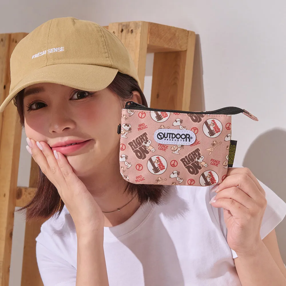 【OUTDOOR】史努比SNOOPY-王牌飛行員橫式側背包-米色(ODP21F14BG) 歷史價格詳細信息