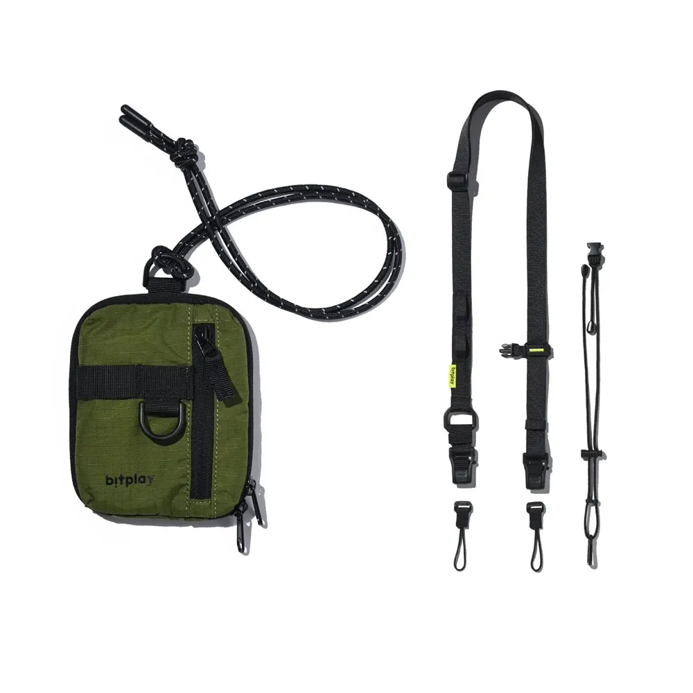 【bitplay】Essential Pouch 機能小包 V2 軍綠色+ 6mm撞色掛繩組 歷史價格詳細信息