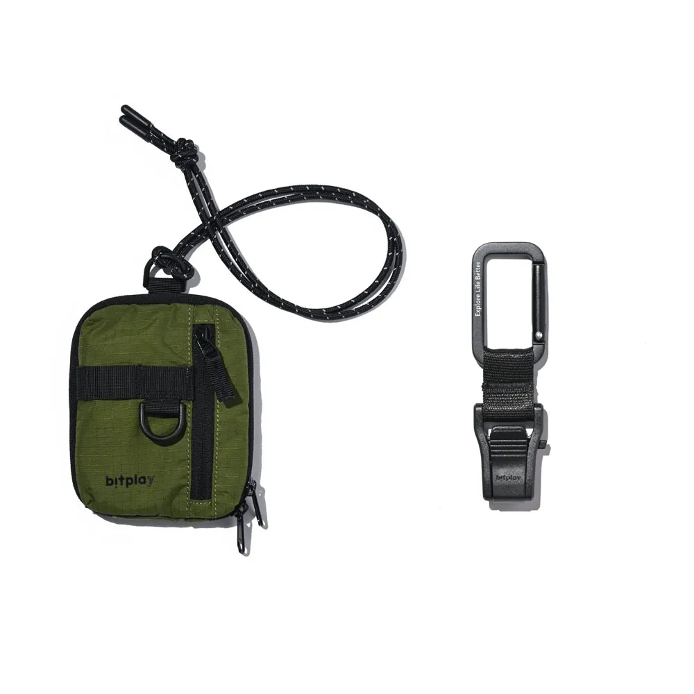 【bitplay】Essential Pouch 機能小包 V2 軍綠色+ 6mm撞色掛繩組 歷史價格詳細信息