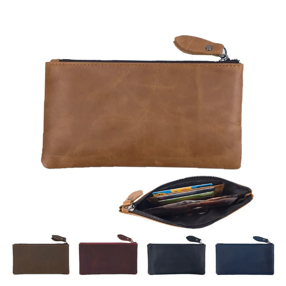 【玩皮工坊】頭層牛皮雙拉鍊隨身女士零錢包小錢包LH803 歷史價格詳細信息