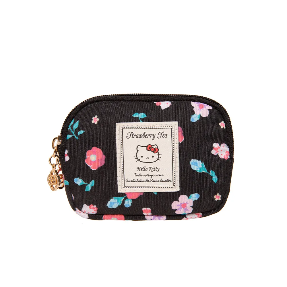 【Hello Kitty】花園午茶-化妝包-珊瑚粉 KT03I05PK(11GI) 歷史價格詳細信息