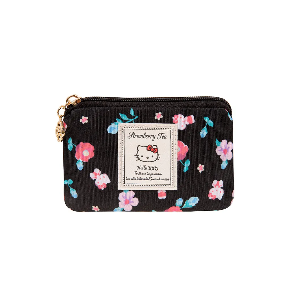 【Hello Kitty】花園午茶-化妝包-珊瑚粉 KT03I05PK(11GI) 歷史價格詳細信息