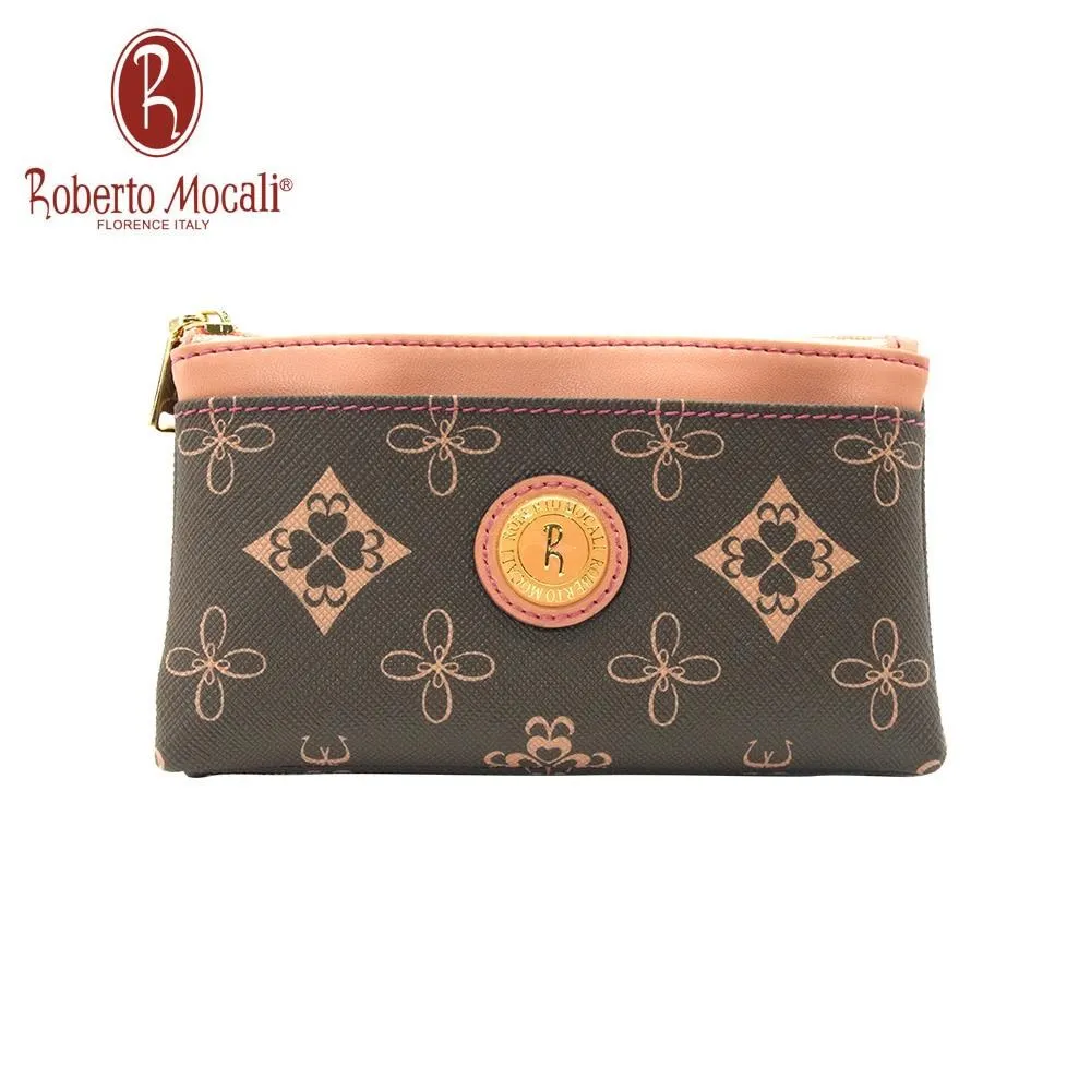 義大利《Roberto Mocali》典雅粉手拿零錢包RM-75301 歷史價格詳細信息