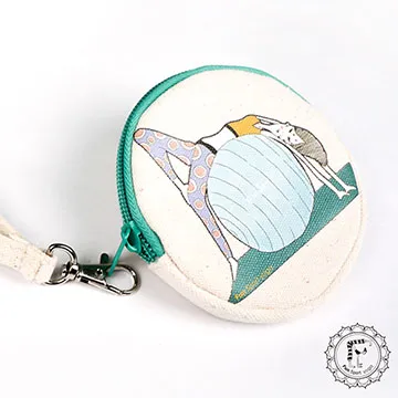 Fun Sport yoga 激勵曲線 創意零錢包(3色)小物包/耳機包 歷史價格詳細信息