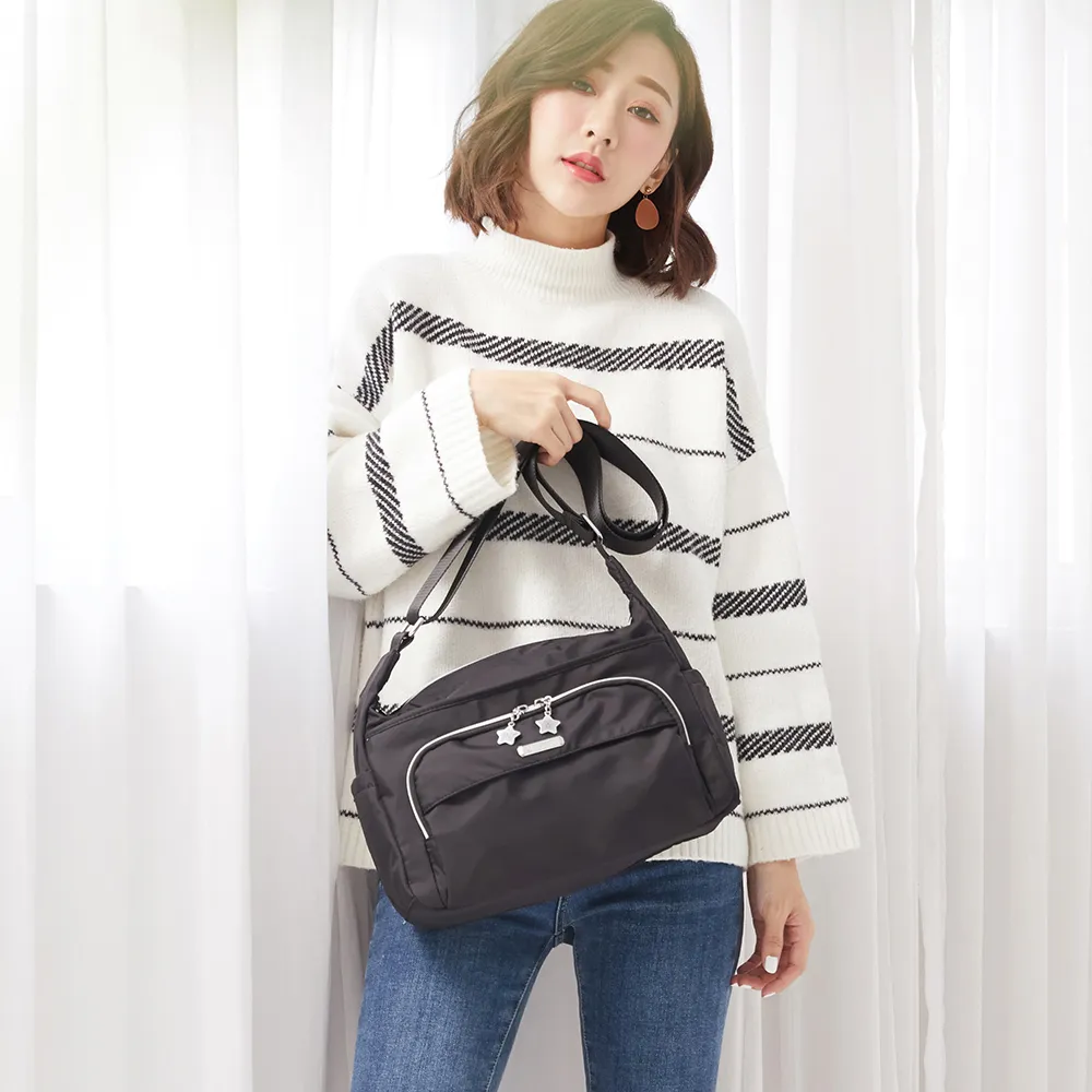 【Kinloch Anderson】城市酷玩 多功能方型側背包(都會黑) 歷史價格詳細信息