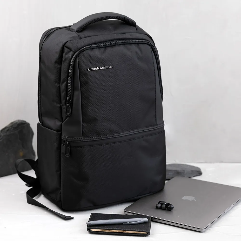 【Kinloch Anderson】菁英姿態 極簡造型大容量前袋拉鍊後背包-黑色 歷史價格詳細信息