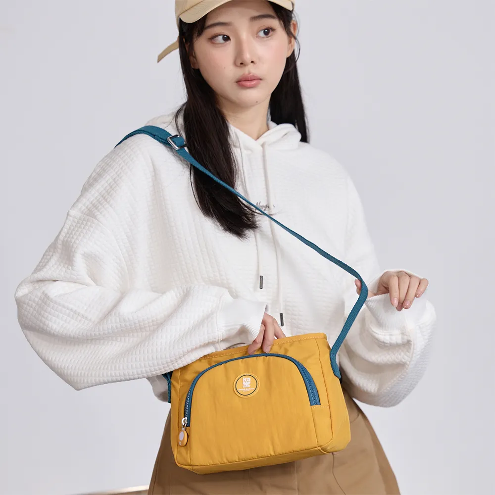 【Kinloch Anderson】迷霧森林 拉鍊斜側包-黃色 歷史價格詳細信息