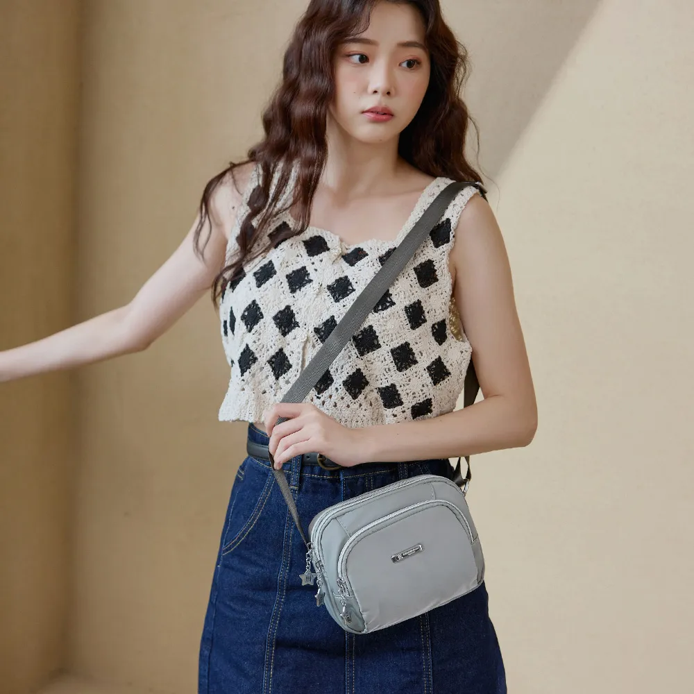 【Kinloch Anderson】城市酷玩 多功能方型側背包(都會黑) 歷史價格詳細信息