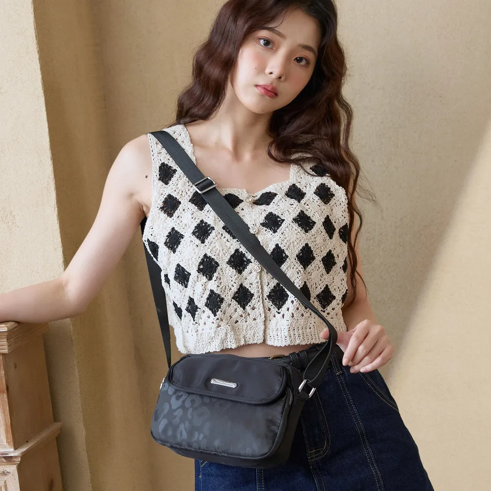 【金安德森】叢林漫遊 造型斜側包-魅惑黑 歷史價格詳細信息