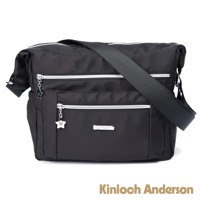 【金安德森】城市酷玩 大容量梯形斜背包-都會黑 歷史價格詳細信息