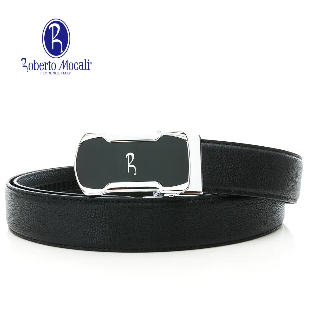 【Roberto Mocali】(RM-8123BKF)自動扣牛皮皮帶 歷史價格詳細信息