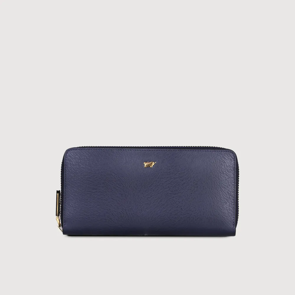 【BRAUN BUFFEL 德國小金牛】台灣總代理 萊納斯 12卡拉鍊長夾-午夜藍/BF812-602-MNB 價格比較,價格查詢,歷史價格詳細信息