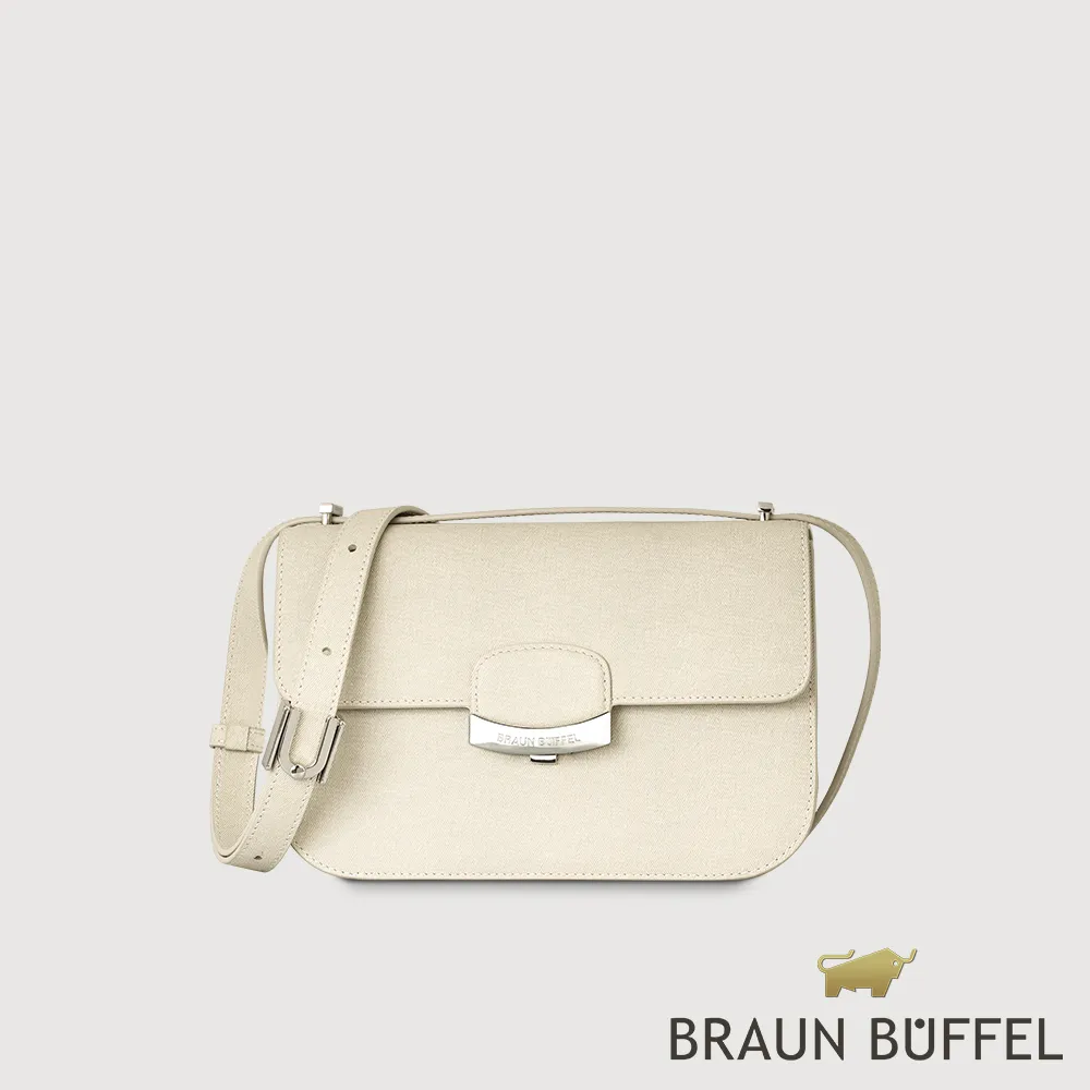 【BRAUN BUFFEL 德國小金牛】台灣總代理 雅拉 小斜背包-麥穗米色/BF851-10A-EGR 價格比較,價格查詢,歷史價格詳細信息