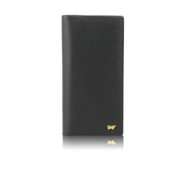 【BRAUN BUFFEL 德國小金牛】新游牧族8卡中間翻零錢袋皮夾-黑色 歷史價格詳細信息