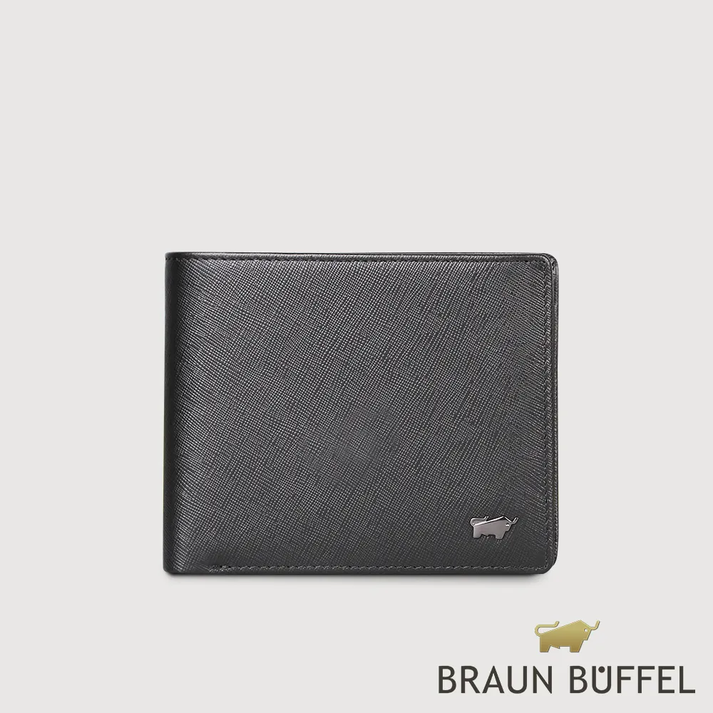 【BRAUN BUFFEL】德國小金牛 至尊系列 14卡薄型長夾-黑色/BF536-322-BK 歷史價格詳細信息