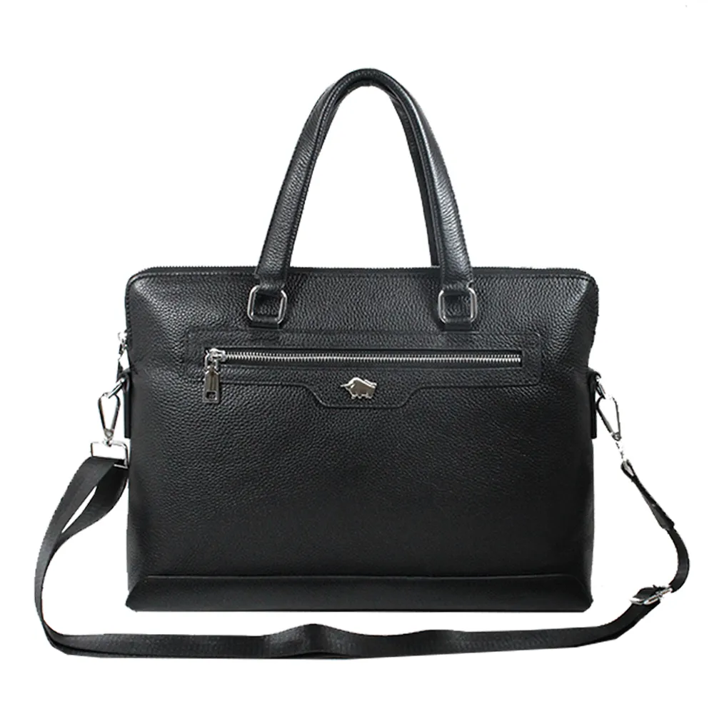 DRAKA 達卡 - Atlanta系列-全牛皮手提/斜背公事包-素面 歷史價格詳細信息