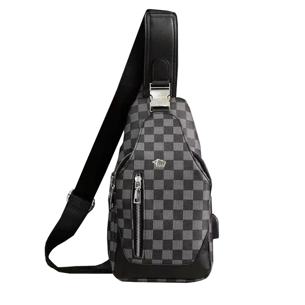 DRAKA 達卡 - Re.Simple系列-超纖皮革方格紋手拿包-6卡零錢袋 歷史價格詳細信息