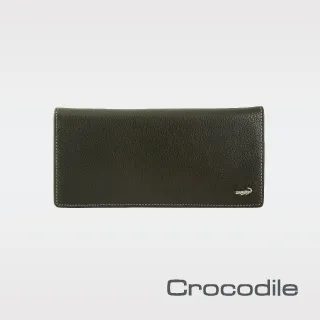 Crocodile 自然摔紋真皮長夾 0203-1107 歷史價格詳細信息
