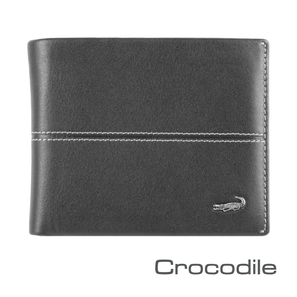 Crocodile Classic 經典系列素面軟皮短夾0203-3604 歷史價格詳細信息