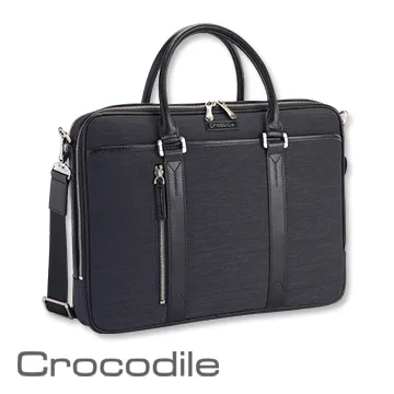 Crocodile Marvel布配皮系列公事包   0104-07607 歷史價格詳細信息