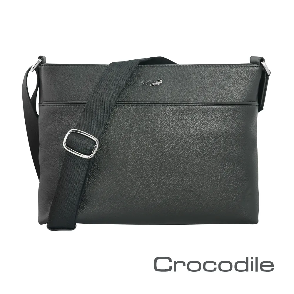 Crocodile 鱷魚皮件 真皮皮包 Rocky 2.0系列 橫式翻蓋斜背包 側背包-0104-08104-藍色 歷史價格詳細信息