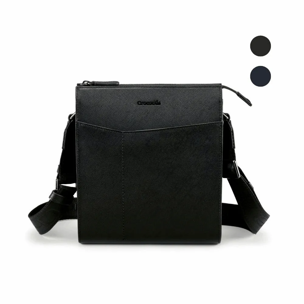 Crocodile 鱷魚皮件 男側背包 斜背包 真皮包包 Rocky2.0系列 0104-08104/06-淺咖啡 歷史價格詳細信息