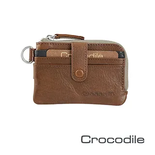輕巧零錢包 真皮錢包 義大利植鞣皮-Naturale系列-0103-11019-咖啡色-Crocodile鱷魚皮件 歷史價格詳細信息