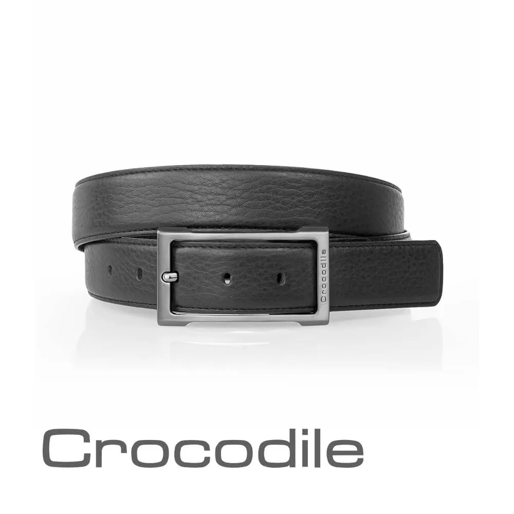 Crocodile 鱷魚皮件 真皮皮帶 義大利進口牛皮 穿孔 休閒皮帶-0102-35002-咖啡色-原廠公司貨 歷史價格詳細信息