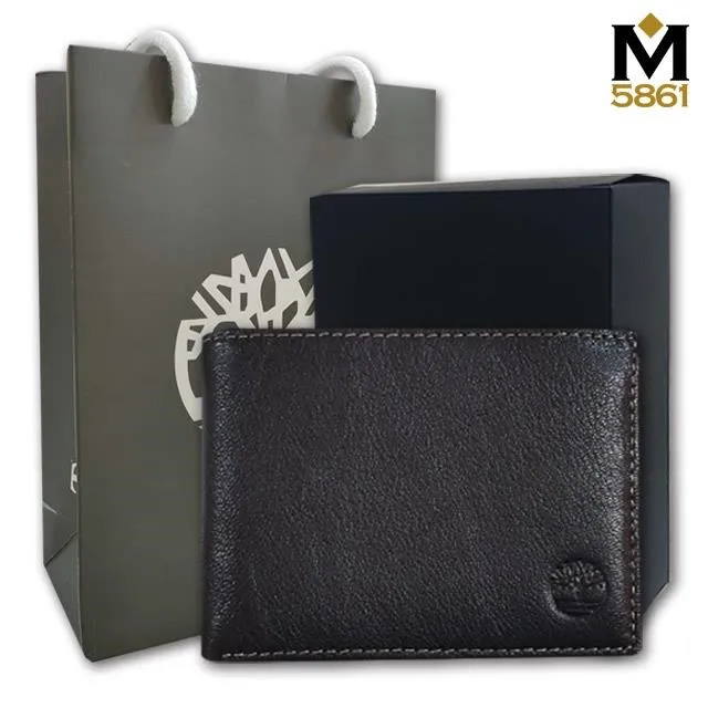 【Timberland】男皮夾 短夾 荔紋牛皮夾 雙鈔夾 獨立卡夾 黑牛皮紙盒裝+原廠紙袋／黑色 歷史價格詳細信息