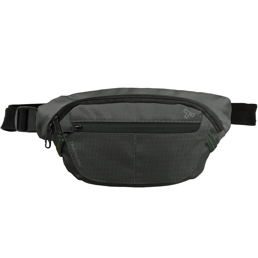 TRAVELON RFID四層防盜斜背包(黑1.5L) 歷史價格詳細信息