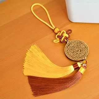 台灣檜木平安吊飾-大紅+深咖啡|芬多森林 歷史價格詳細信息