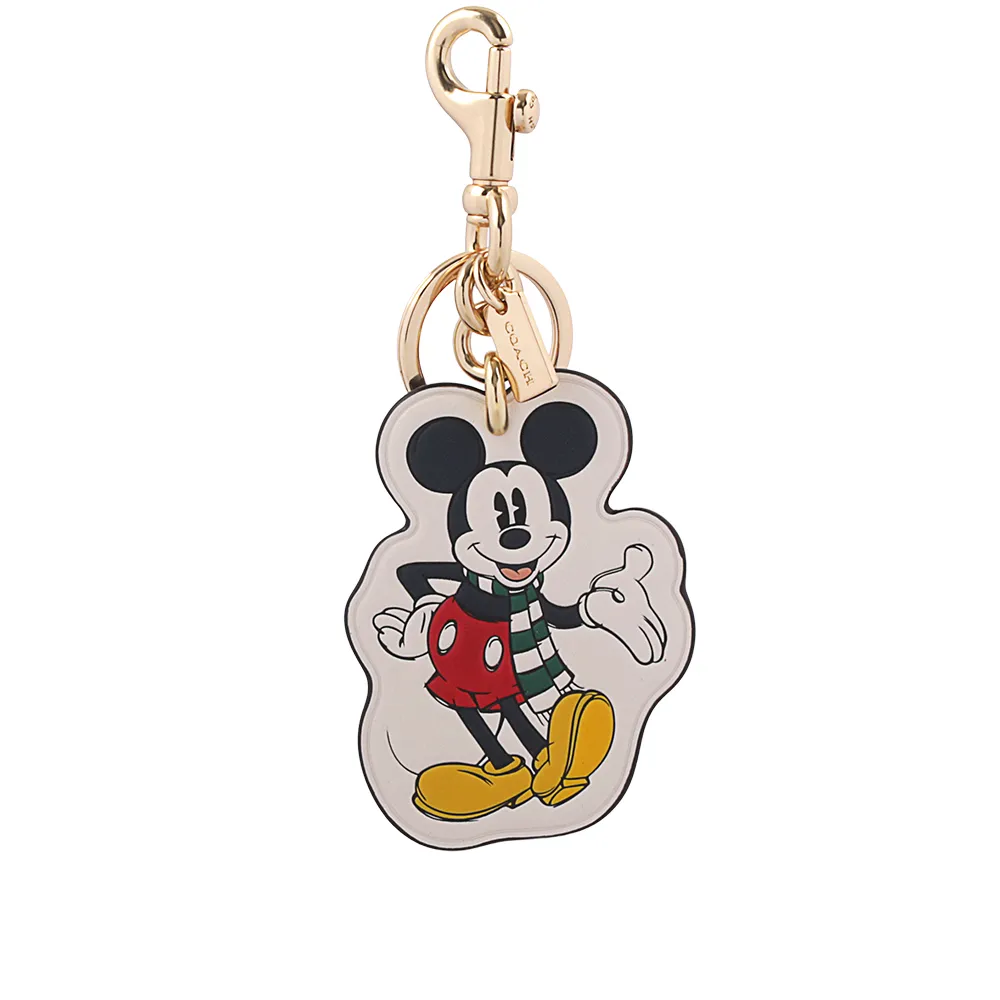 COACH X Disney 聯名款皮革手拿包-眨眼米奇  全新含吊牌保證正品 歷史價格詳細信息