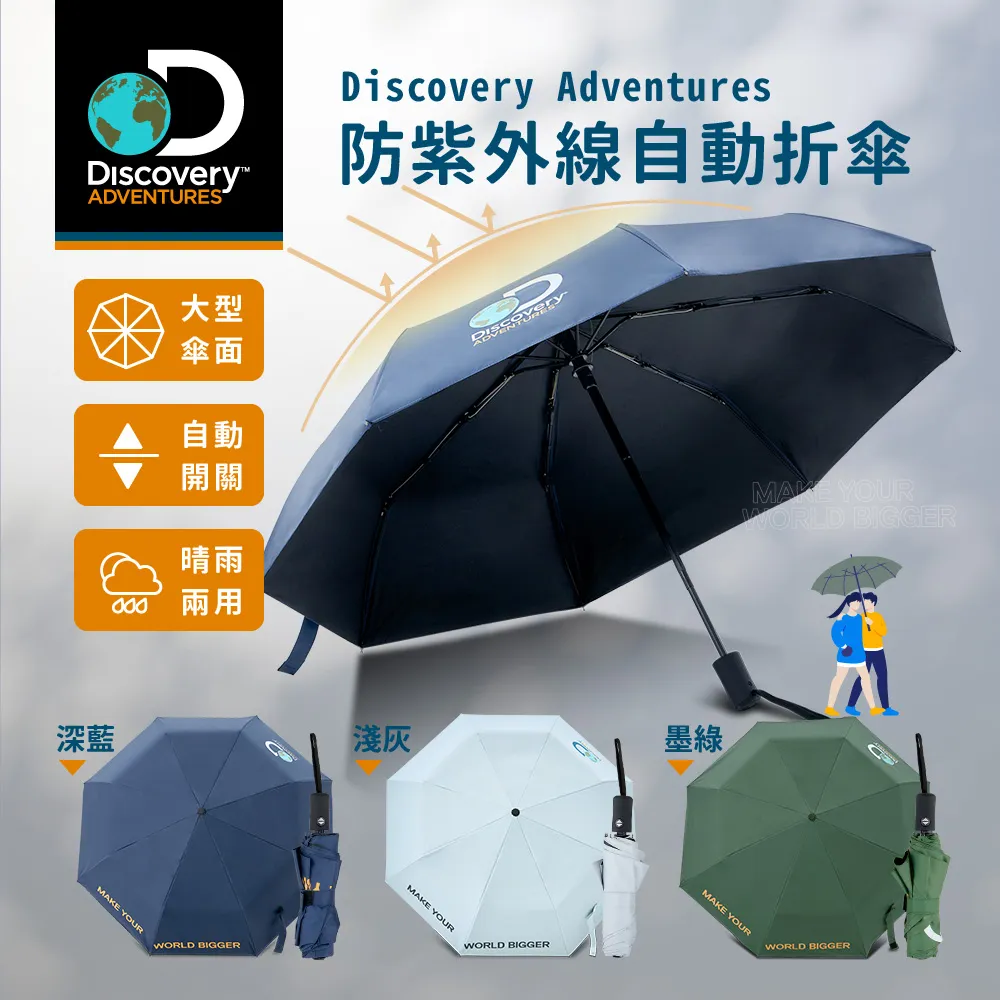 Discovery防紫外線自動折傘-墨綠DF23915-GN 歷史價格詳細信息