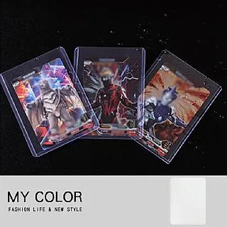 MY COLOR 透明卡片套 (8入)證件套 身份證套 悠遊卡套 銀行卡套 會員卡 信用卡套 磨砂【F049】 歷史價格詳細信息