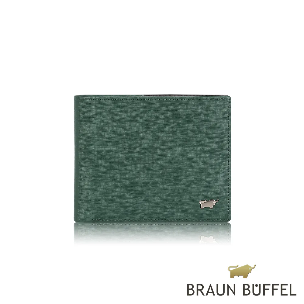 BRAUN BUFFEL 德國小金牛 瓦拉頓系列5卡透明窗皮夾 -深綠色 BF397-316-TG 歷史價格詳細信息