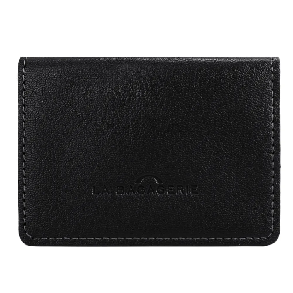 LA BAGAGERIE 全牛皮雙折透明車票/證件夾(金) 歷史價格詳細信息