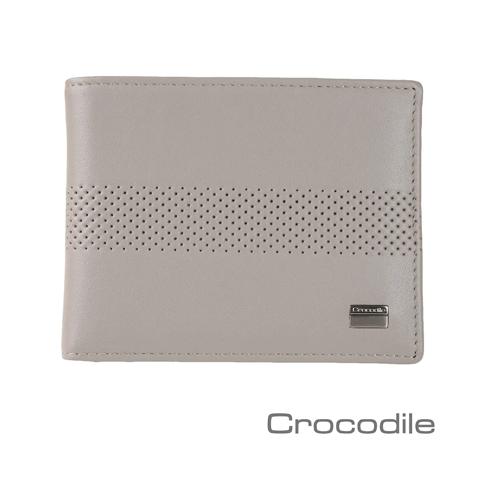 Crocodile Punch系列真皮長夾 男用皮夾 納帕軟皮 拉鍊零錢透明窗錢包 0103-07901 歷史價格詳細信息