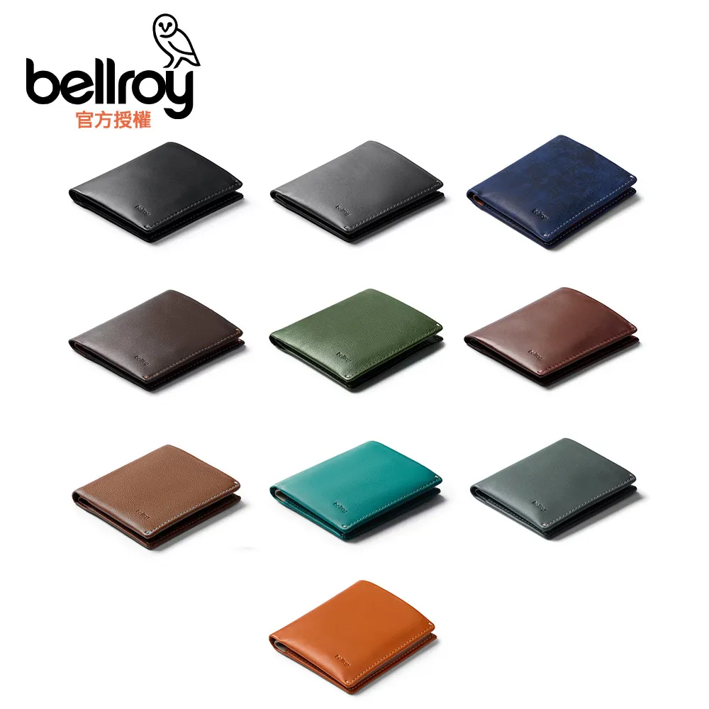 Bellroy Note Sleeve 系列真皮直式零錢短夾 - 沉穩黑 歷史價格詳細信息