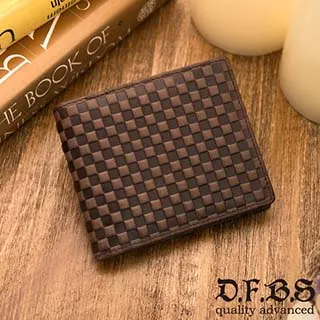 DF BAGSCHOOL 真皮復古美式RFID防盜三折短夾 男夾 皮夾 男包 短夾 送禮 流行 潮流 歷史價格詳細信息