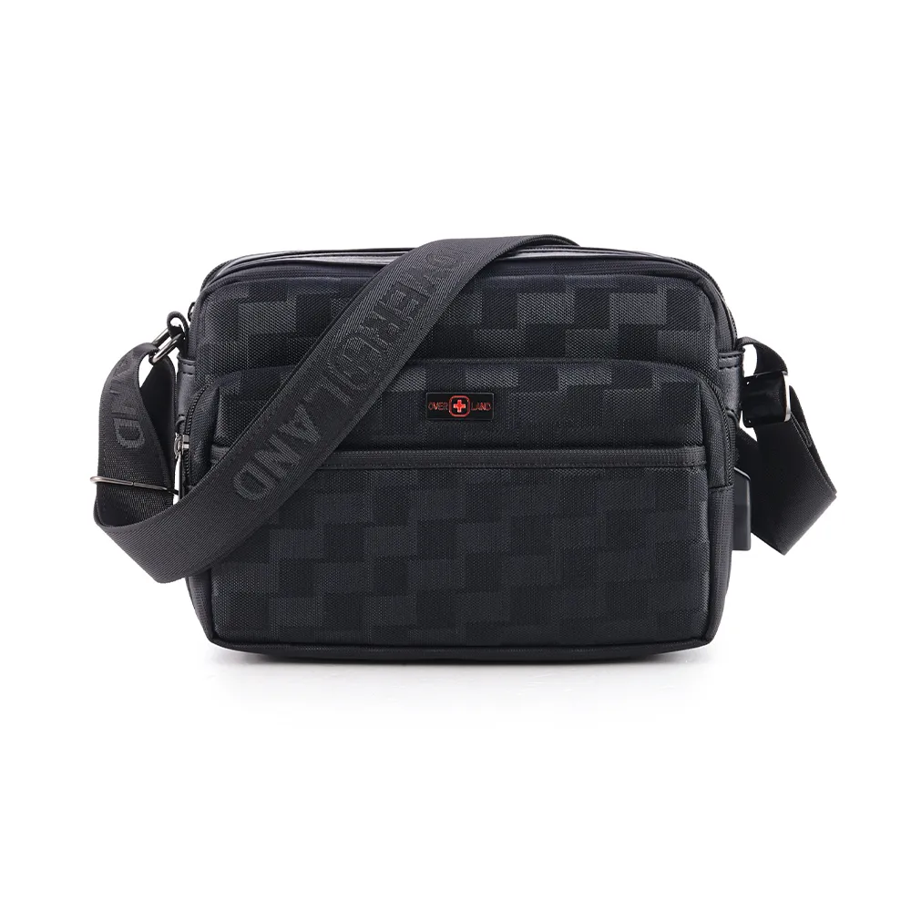 OVERLAND - 美式十字軍 - 美式潮酷格紋輕體側背包 - 2771 歷史價格詳細信息