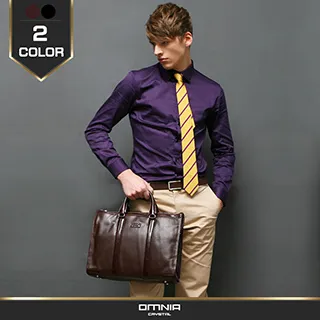 韓國OMNIA Two Line頂級牛皮商務公事包 NO.MB5009 歷史價格詳細信息