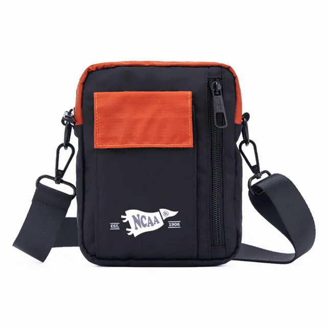 側背包 黑色拼接麻灰斜紋造型包包【NZC34】 歷史價格詳細信息