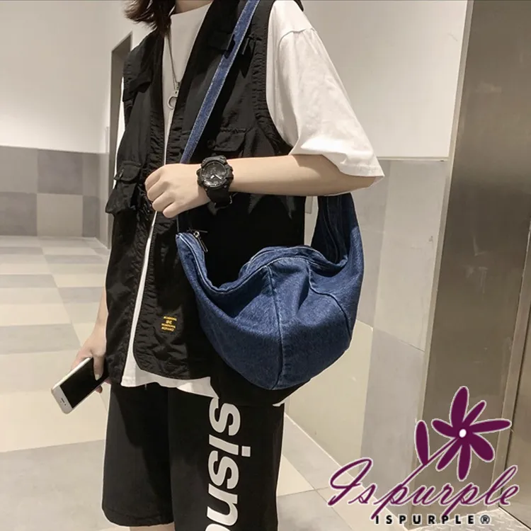 【iSPurple】潮流撞色＊韓風學院中性電腦後背包/藍灰 歷史價格詳細信息