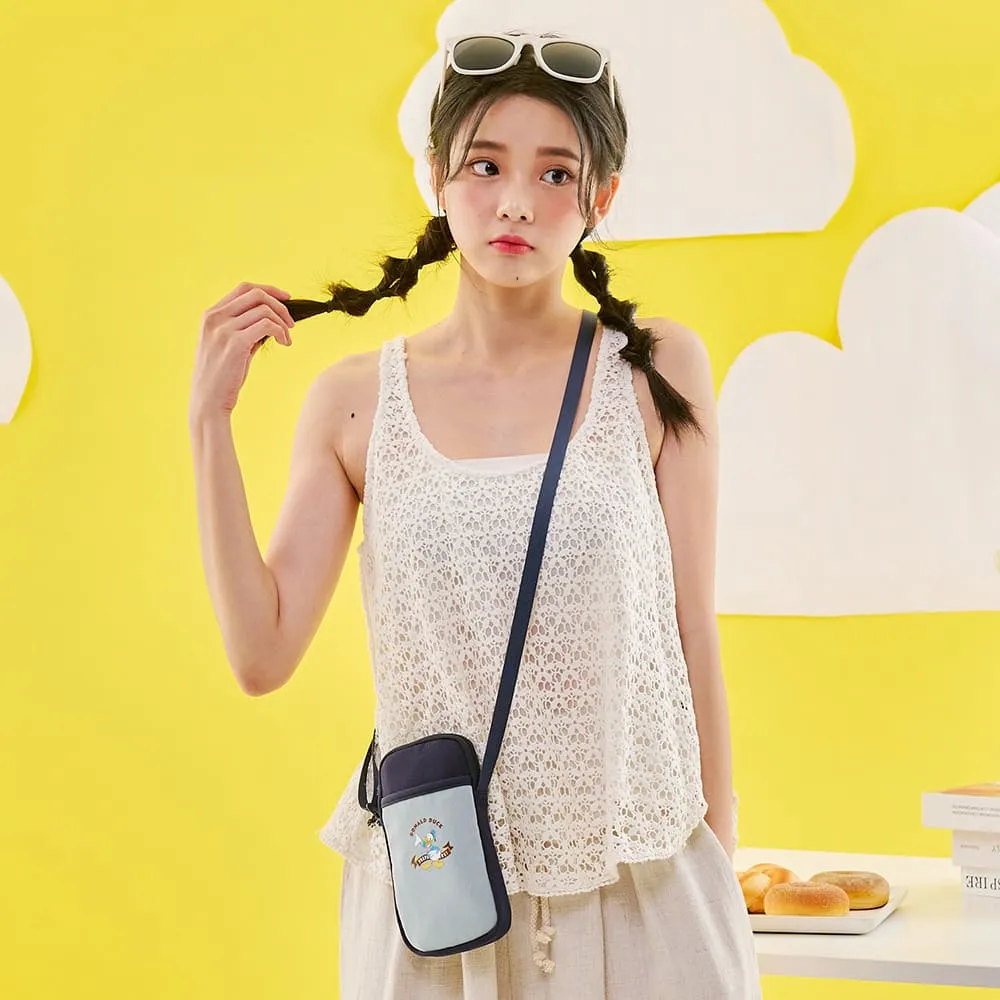 【Disney】唐老鴨-海邊走走鴨-側背包-灰藍 PTD22-C5-61GB 歷史價格詳細信息