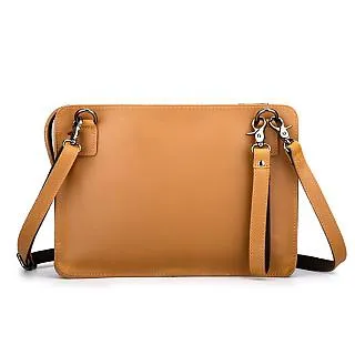 【Sp house】知性文件郵差中性防刮真牛皮肩背包(2色可選) 歷史價格詳細信息